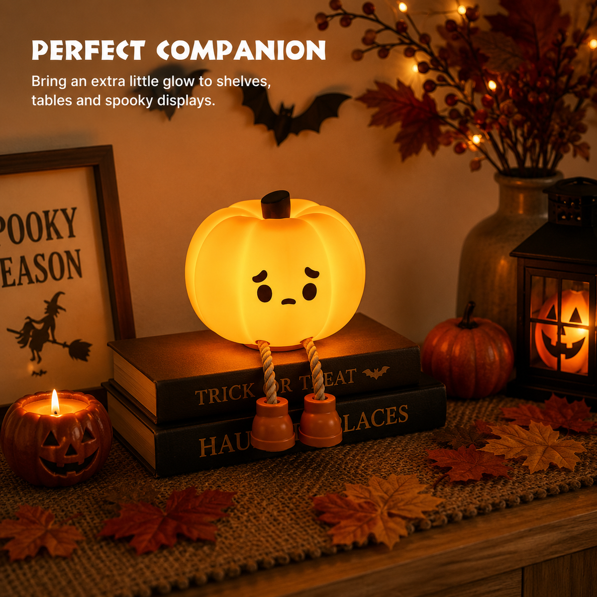Cute Pumpkin Night Light