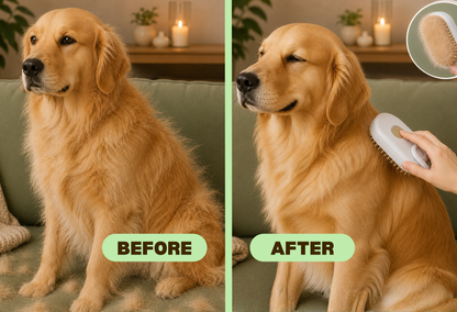 3-in-1 Steam Grooming Brush