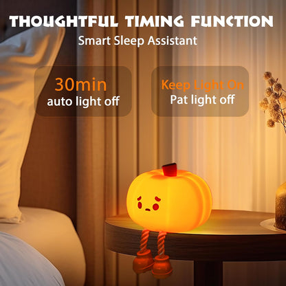 Pumpkin Night Light Official Licensed Genuine Halloween Lamp Decor Gifts