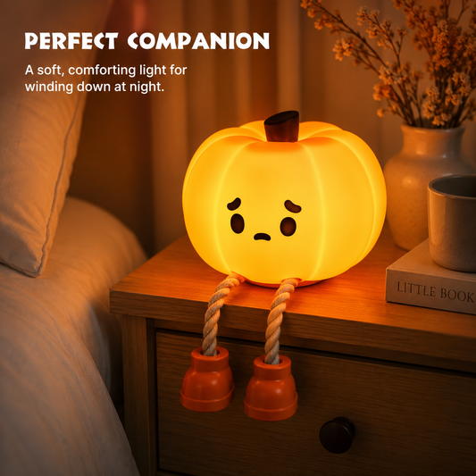 Cute Pumpkin Night Light